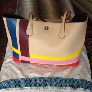 Tory Burch leather tote bag